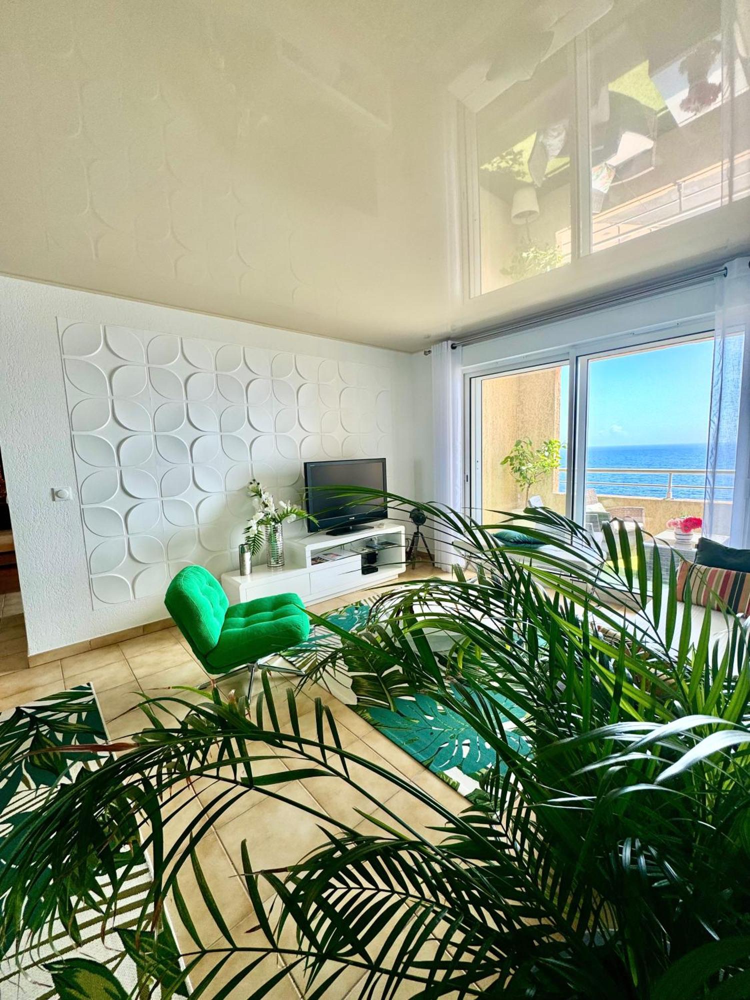 Apartamento Vue Exceptionnelle Debut Cap Corse La Pier Noire San-Martino-di-Lota Exterior foto